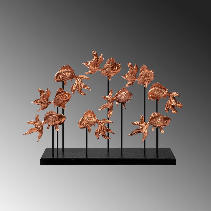 Aberto Design GOLDFISH 2 Objeto Decorativo de Cobre Aberto Design GOLDFISH 2 Objeto Decorativo de Cobre